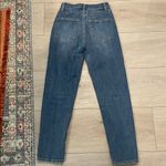 Wild Fable Women's Super-High Rise Mom Taper Jeans - ™ Medium Blue 00 Photo 3