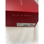 Kelly & Katie  KENDRA Sweater Slippers Beige Tan Knit Fuzzy NIB M 7-8 Photo 3