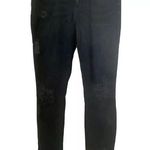 Nordstrom SP Black Label Jeans Women’s 29 's  Black Distressed Skinny Mid… Photo 0