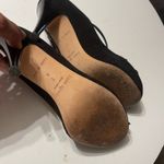 Kate Spade Black Suede Heels with Polka Dot Bow - Size 7 - EUC Photo 6