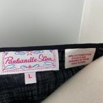 Panhandle Slim Black Boho Embroidered Long Sleeve Top Large Western Photo 5