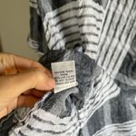 Habitat [] Gray and White Linen Button Down- Size small Photo 9