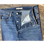 Levi's Ribcage Bootcut Jeans Medium Wash Button Fly Women's Size 30 High Rise Photo 2