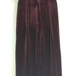 Anthropologie Greylin  Luna Velvet Wide Leg Jumpsuit  Red Holiday Women's Small‎ Photo 6