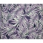 Catherines Easy Fit Tees Tunic Top Size 4X Short Sleeve V-Neck Purple Leaves Photo 6