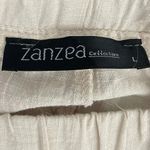 Zanzea Collection Ivory Elastic Waist Pull On Wide Leg Y2K Capri High SZ L #1274 Photo 8