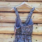 Mac Duggal 8023 Cross Back Floral Print Evening Dress Photo 11