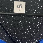 CAbi Untamed A-Line Dress Blue Floral Flowy Polka dot Lined size small 5576 Photo 3