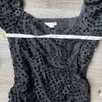 ASTR NEW  the label Athens Dress Black Burnout Photo 10