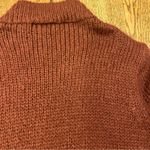Wooden Ships  mock neck, wool blend, ladies long line sweater size Small/Medium Photo 2