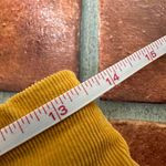 Free People Mustard Corduroy Mini High Waist A Line Skirt Size 4 Photo 3