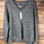 Cotton On Grey Relaxed V-neck Pullover Photo 0