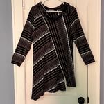 Habitat clothes to live in 3/4 sleeve asymmetric cowl neck tunic blouse medium Photo 0