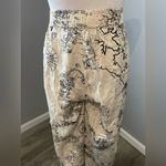 Anthropologie Palazzo Utility Pants in a Map Print Photo 6