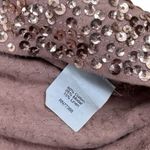 J.Crew Linen Sequin Modal Rose Gold Sleeveless Tank Top Small Photo 8