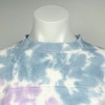 Wild Fable Multicolor Tie Dye Waffle Long Sleeve Cropped T-Shirt Top Size XS Photo 3