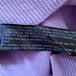 Massimo Dutti NWT  Wool Cashmere Lavender‎ Sweater Size S Photo 7