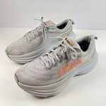 Hoka  One One Bondi 8 Womens Shoes Gray Athletic Running Sneaker Trainer US 10 B Photo 3
