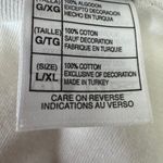 Disney Store Womens White Mickey Mouse Pocket V Neck Crop Ringer Tee Size L XL Size L Photo 2