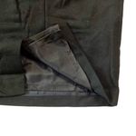 Rafael Long Pencil Skirt with Vegan Leather Trim Black Size 10 Photo 5