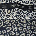 ZARA Leopard Print Knot Front Draped Mini Skirt NWOT Size Medium Photo 7