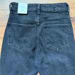 ZARA  Women’s High Rise Ankle Length Slim Distressed Black Jeans Size 2 NWT Photo 9