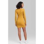 Wild Fable  Ribbed Long Sleeve Bodycon Sun Dress SZ‎ XS NWT Photo 1