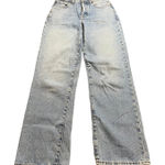 Betro Simone  High Rise Wide Leg Button Fly Jeans Size 26 Denim Light Wash Photo 0