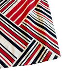 Jude Connally Stripe Sleeveless Dress Halter Stretch Loose Shift Fit Size Large Red Photo 3