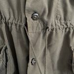 Gorgeous army jacket with patches and grommets and detail galore! Lots Pockets Size XL Photo 5