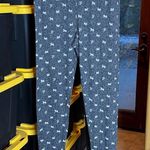 PINK - Victoria's Secret NWOT PINK Victoria’s Secret Charcoal Gray Puppy Dog Sleepwear Leggings Sz Large Photo 0