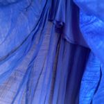 Women NEW Maxi Flowy Skirt Cobalt Blue Size XL Boho Summer Lightweight Photo 3