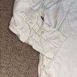 Everlane  The Boxy Overshirt Long Sleeve Button Down Shirt Buttersoft Large Photo 6