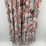 Yumi Kim  Full of Love Blush‎ Floral Print 3/4 Sleeve Woodstock Maxi Dress S NEW Photo 4