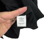 Camila Coelho Brenna Blazer Black Long Line Single Button Satin Oversized Small Photo 6