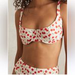 Good American  Snow Cherries Pattern Underwire Bikini Top & Bottoms Set Photo 2