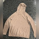 Liz Claiborne Women’s  Small Tan Hoodie Hooded Sweatshirt Photo 0