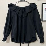 Marc Jacobs Marc Jacob Ruffle Collar Button-Down Prairie Top Photo 3