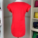 EXPRESS  V Neck Silky Top Photo 4