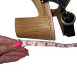 Dansko ‎ Sandals Women 41 (10.5) Daniela Black Leather Straps Platform Block Heel Photo 9