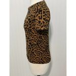 n:philanthropy Jigsaw BFF T-Shirt Leopard Animal Print Brown Black XS Photo 12