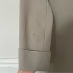 Aritzia Aritiza x Wilfred • chevalier blazer cardigan gray off white open front sz 00 Photo 10