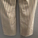 joe's jeans Light Yellow Blue Vertical Striped "Slim Fit" Pants Size 27 Photo 4