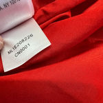 Liv Foster Ruffle Crepe Back Satin Red Popover Dress Size 0 NWT Photo 10