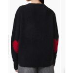 AllSaints Luv Heart Intarsia Crewneck Sweater Photo 1