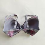 Wacoal  Lavender Purple Lace Pink Floral Embroidered Bra Womens Size 36DDD‎ Photo 1