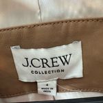 J.Crew  Collection Alfie blazer in champagne lamb leather size 4 Photo 2