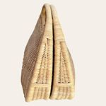 Vintage 1960’s wicker purse bag mint condition beach boho basket bag​​​​…​​​​​ Gold Photo 3