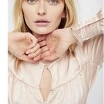 For Love & Lemons  Pink And Cream Bodysuit XS Photo 5