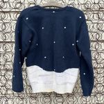 Vintage 90s Winter Christmas dog Terrier in sweater Ugly Sweater Photo 1